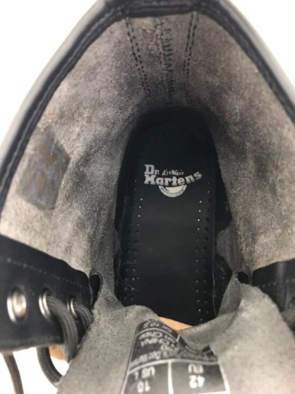 Dr. Martens 1460 Black Leather Lace up Boots 9